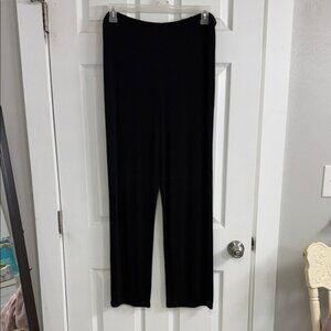 Chico's Classic Black Straight Leg Pants
